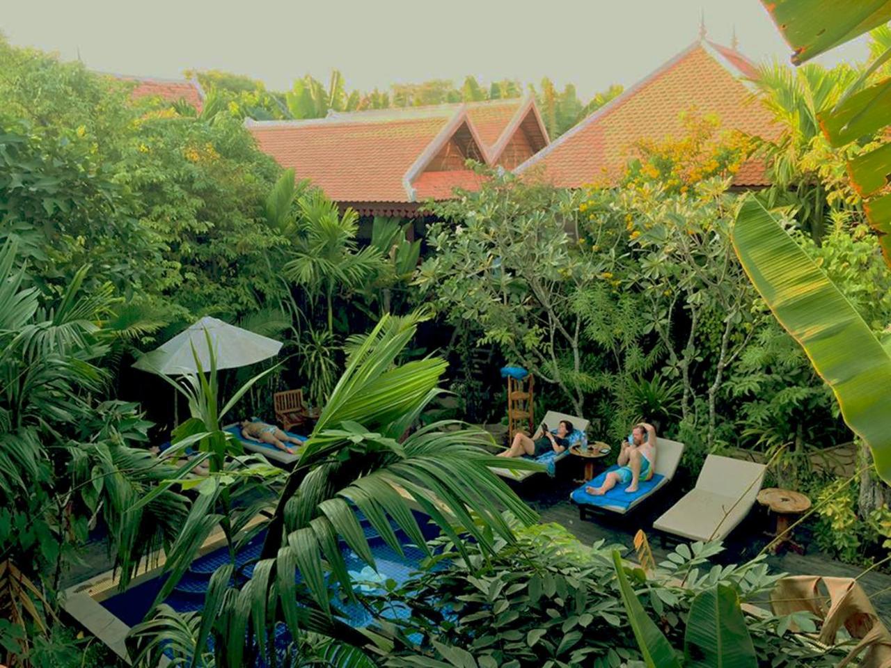 Malu Khmer Villa Siem Reap Exterior photo