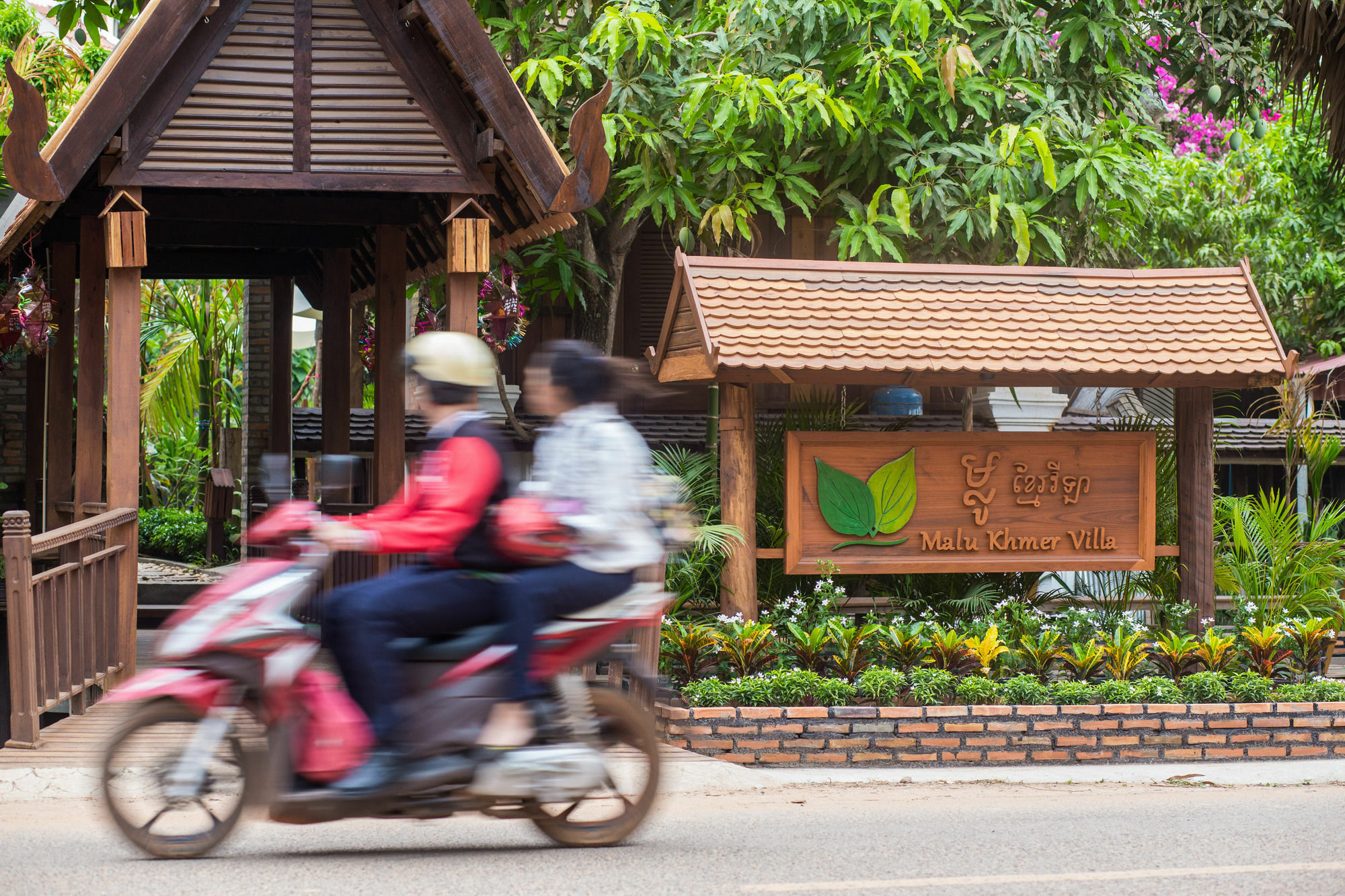 Malu Khmer Villa Siem Reap Exterior photo