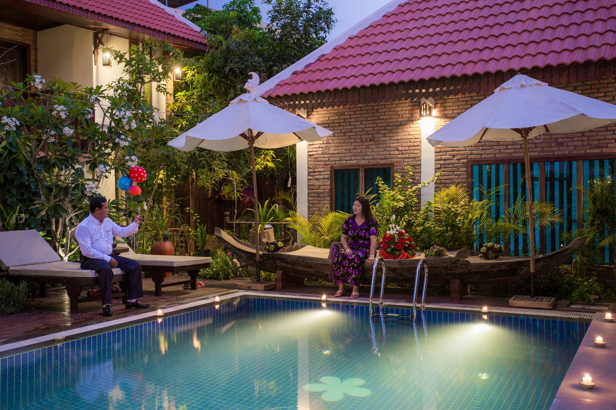 Malu Khmer Villa Siem Reap Exterior photo