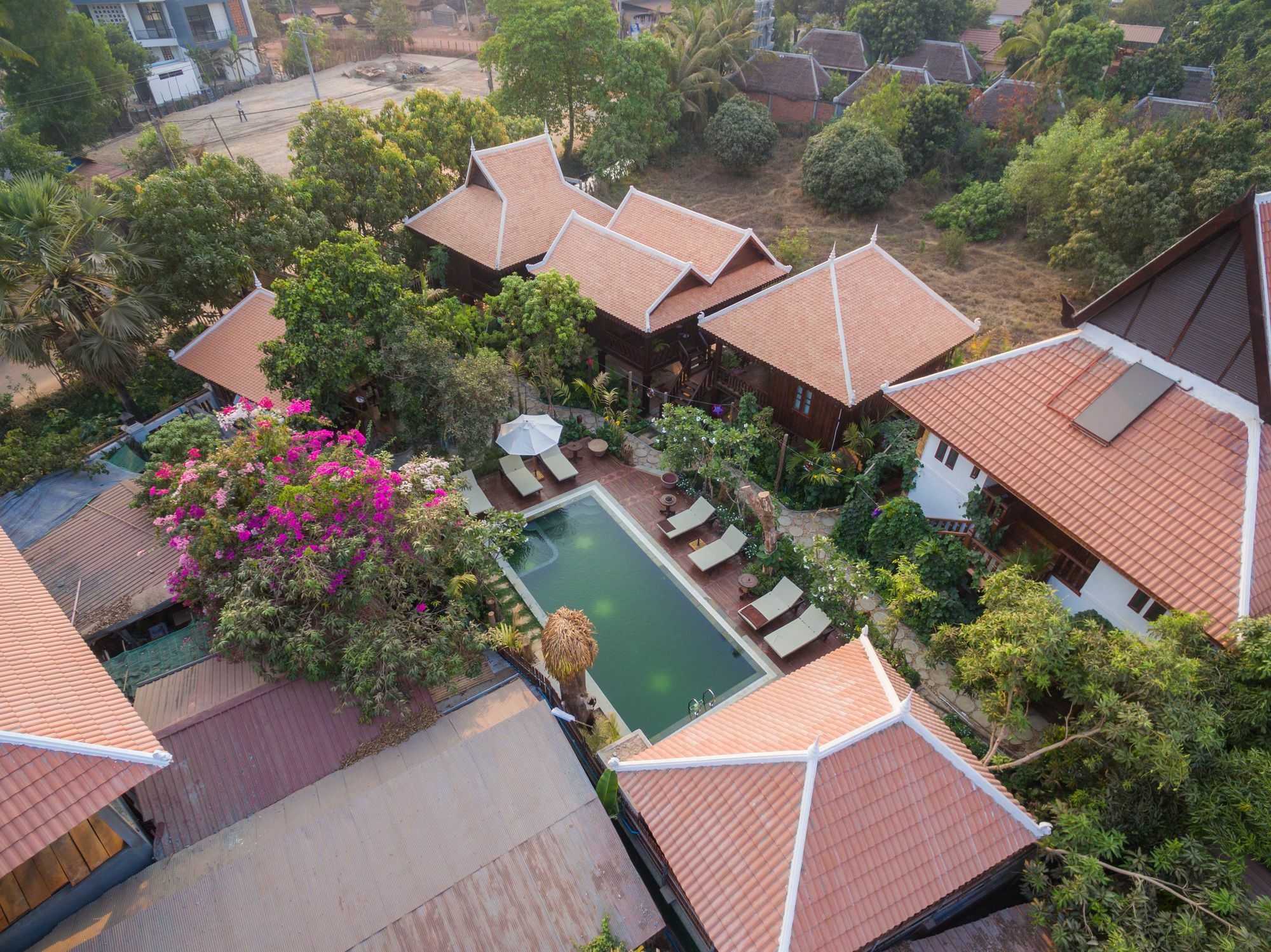 Malu Khmer Villa Siem Reap Exterior photo